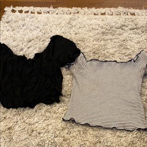 Off the shoulder tops, 2 for 1